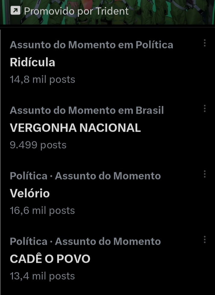 MouraF68315579's tweet photo. Brasil de luto, este é o 7 de setembro do luladrão? Ridícula, vergonha nacional,  velório, cadê o povo....😂😂😂😂😂😂😂😂😂😂😂😂😂😂😂 https://t.co/1DhcFVUKpN