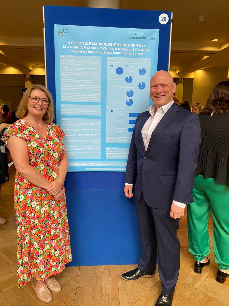 Majella O Reilly (@majellaoreilly1) on Twitter photo Proudly representing Respiratory Integrated Care DNC at ECC Conference 2023; Alison McAlister CNS, with Dr. Stanley Miller, National Clinical Lead Respiratory <a href="/HSECHODNCC/">HSE CHO DNCC</a> <a href="/NCPRespiratory1/">@NCPRespiratory</a> Proudly representing Respiratory Integrated Care DNC at ECC Conference 2023; Alison McAlister CNS, with Dr. Stanley Miller, National Clinical Lead Respiratory <a href="/HSECHODNCC/">HSE CHO DNCC</a> <a href="/NCPRespiratory1/">@NCPRespiratory</a>