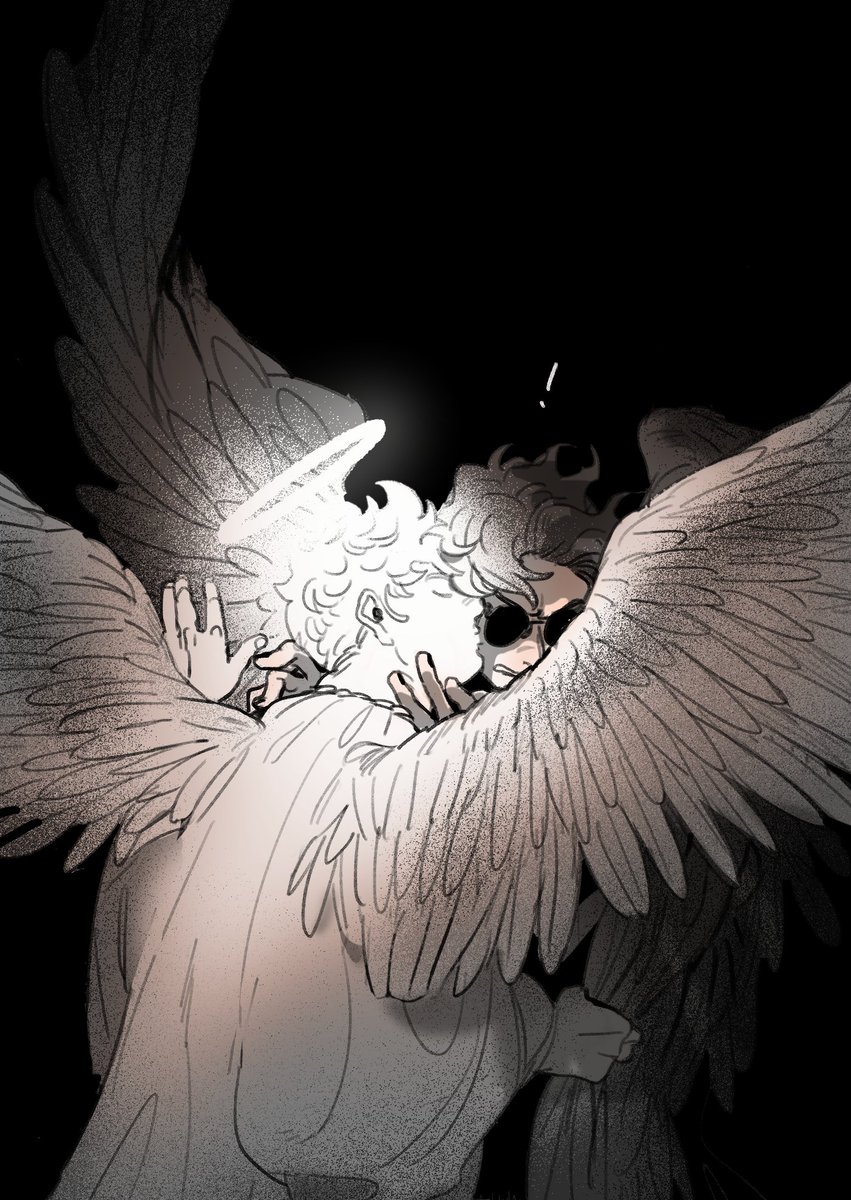 tak_ch's tweet photo. Too holy.😣

#GoodOmens 
https://t.co/UfDBqb5JQv https://t.co/1piMZw8AO3