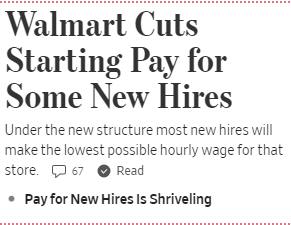 GunnelsWarren's tweet photo. Jim Walton Wealth
2012: $23.9 billion
2023: $73.1 billion

Rob Walton Wealth
2012: $23.5 billion
2023: $71.1 billion

Alice Walton Wealth
2012: $23 billion
2023: $70.1 billion

Minimum Wage
2009: $7.25
2023: $7.25

The Walton family inherited half of Walmart's stock. #TaxTheRich https://t.co/WGPBcCmOzF