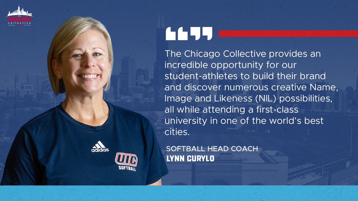 UIC_Softball's tweet photo. 🥎 @ClassicLC: The Chicago Collective is an incredible opportunity for our student-athletes to build their brand and discover numerous NIL possibilities. 

#ChicagosCollegeTeam | @Chicago_NIL https://t.co/M3CYM7IEMN