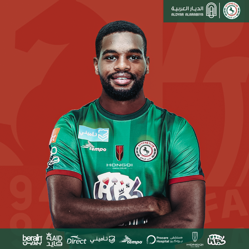 Ettifaq's tweet photo. ثامر الخيبري اتفاقي 💪

مهاجم المنتخب الأولمبي ينضم لكتيبة النواخذة حتى عام 2028 🟢🔴

#الاتفاق | #الخيبري_اتفاقي