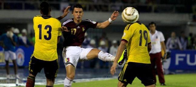 #ThrowbackThursday to when our Head Coach <a href="/juanguerra16/">Juan Guerra</a> played in the 2014 Brazil World Cup Qualifiers. 

Venezuela vs Colombia (1-1)
📍Barranquilla, Colombia

#RisingAsOne