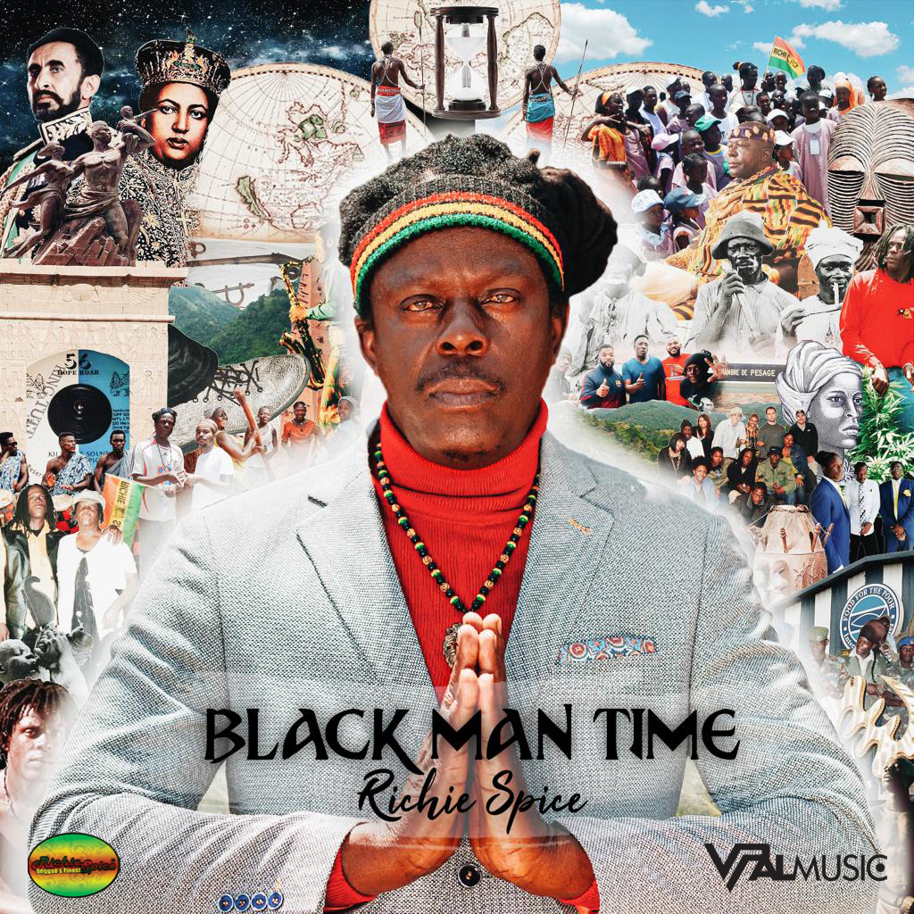 📢 Richie Spice brand new album “Black Man Time” dropping this Friday 9/8