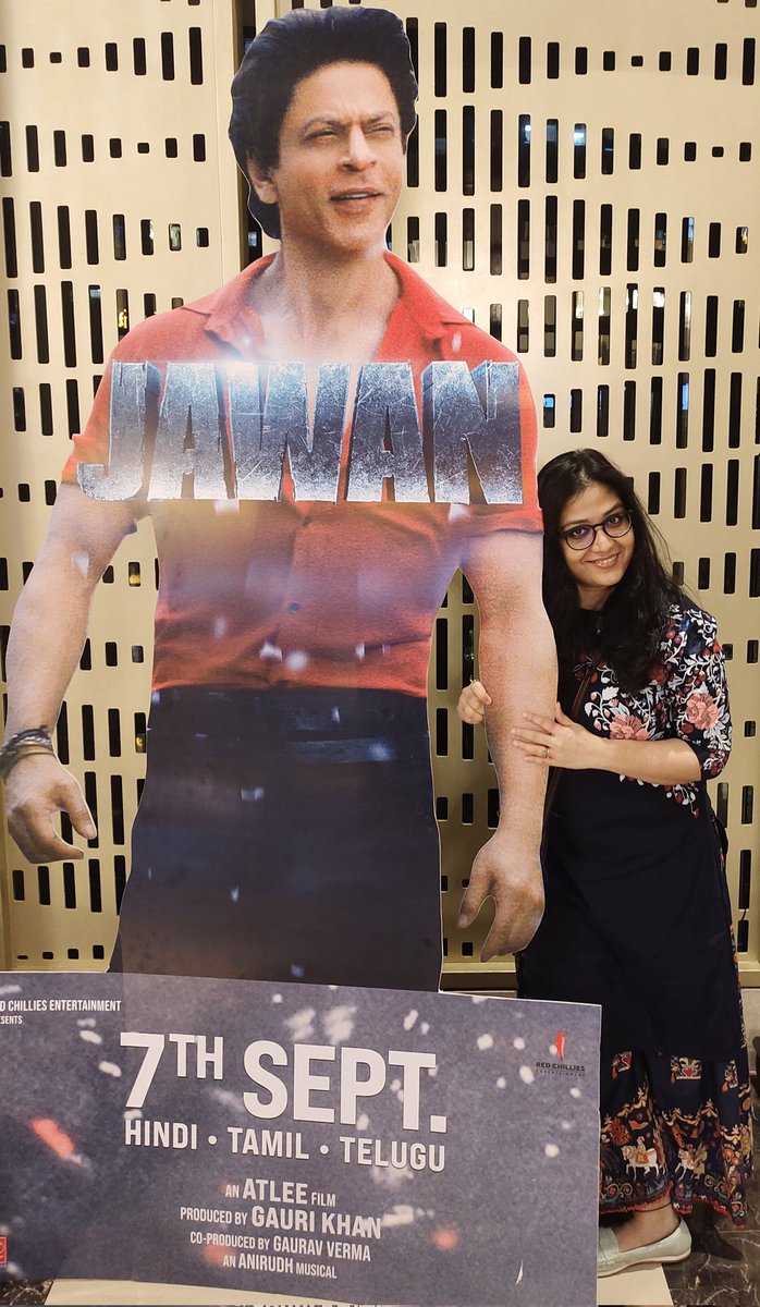 32 years ..being a #FAN for this #JAWAN ,I came to Mumbai to work with him but indirectly I am working with him ..so YES dreams do come true..<a href="/iamsrk/">Shah Rukh Khan</a> proved once again that he is a #Badshah of #entertainment ...Full on Paisa Vasool  ..Kudos to <a href="/Atlee_dir/">atlee</a> <a href="/anirudhofficial/">Anirudh Ravichander</a>