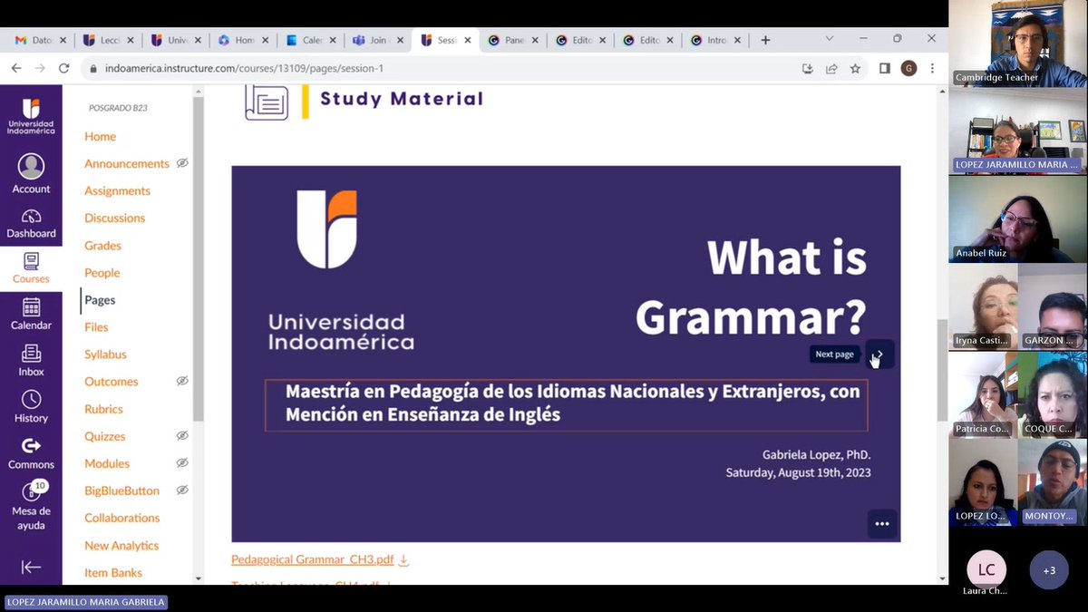 Uni_Indoamerica's tweet photo. #Indoamérica inaugura la 1ra. cohorte de la Maestría en Pedagogía de los Idiomas Nacionales y Extranjeros, con mención en Enseñanza de Inglés, donde los maestrandos se especializan para fortalecer y mejorar el proceso de enseñanza y aprendizaje del idioma en el sistema educativo. https://t.co/eaE38XpNYC