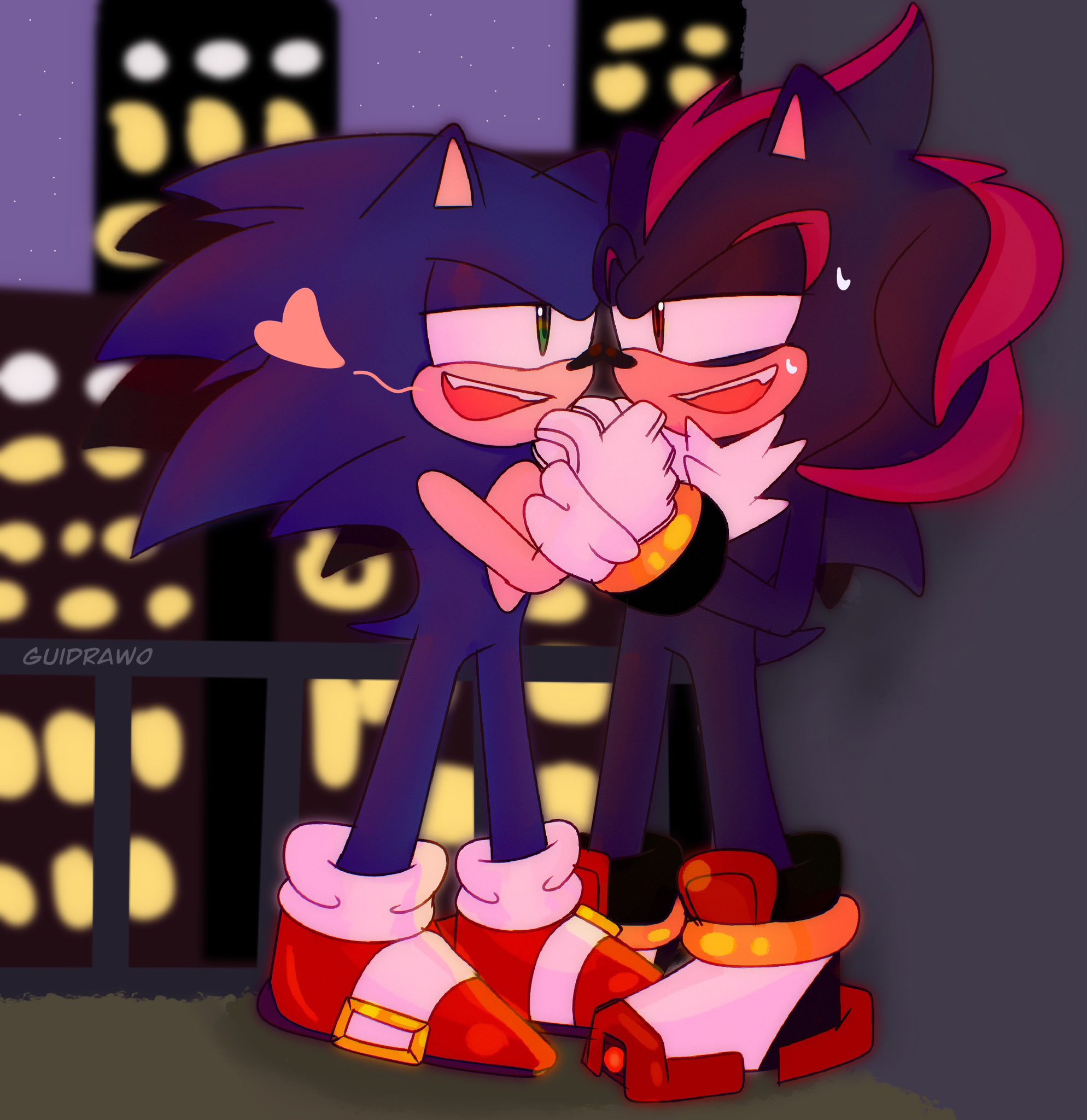 Guido on X: "Sonic: beautiful night no Shad's? Shadow: what are you  planning sonic… #sonadow #ShadowTheHedgehog #SonicTheHedegehog  https://t.co/3ijuO8MElU" / X