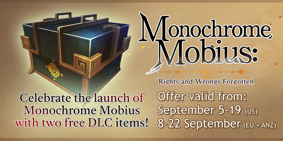 DarkainArtsGame's tweet photo. Don't forget to help celebrate the start of your adventure, two free bonus DLC are available now through September 19, 2023. 

These awesome items include the Fan of Piety and Lucky Cat Ornament.

🔗: https://t.co/8jzLbsX6wN

#MonochromeMobius https://t.co/z4rE2odiGO