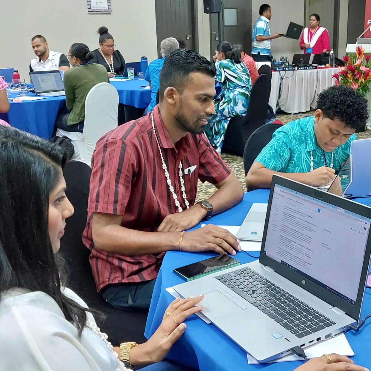 FNUFiji's tweet photo. 📌 Good Morning 🌞

The FNU's College of Medicine, Nursing and Health Sciences is onto Day 2 of the Manuscript Writing ✍️ Workshop.

Stay tuned for more updates!

#TeamFNU #NoquFNU #CMNHS #ManuscriptWritingWorkshop https://t.co/ny26AGM614