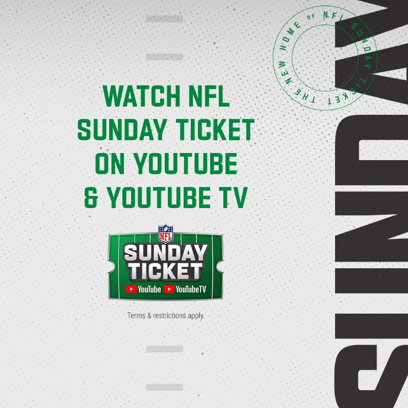 NFL on X: 'Watch NFL Sunday Ticket. Now exclusively on   and    TV.' / X