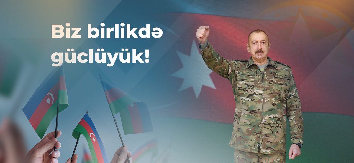 🔴 Azerbaycan Devlet Televizyonu:

Biz birlikte güçlüyüz!

🇦🇿✊🏼
