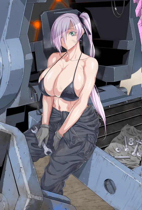 整備中ルーちゃん(再)。 
