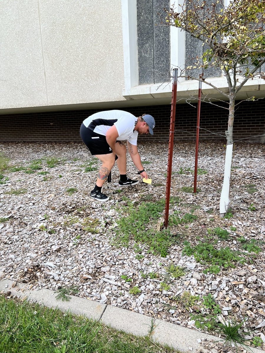 Campus Cleanup ✅ #BeYourBest <a href="/chadronstate/">Chadron State College</a>