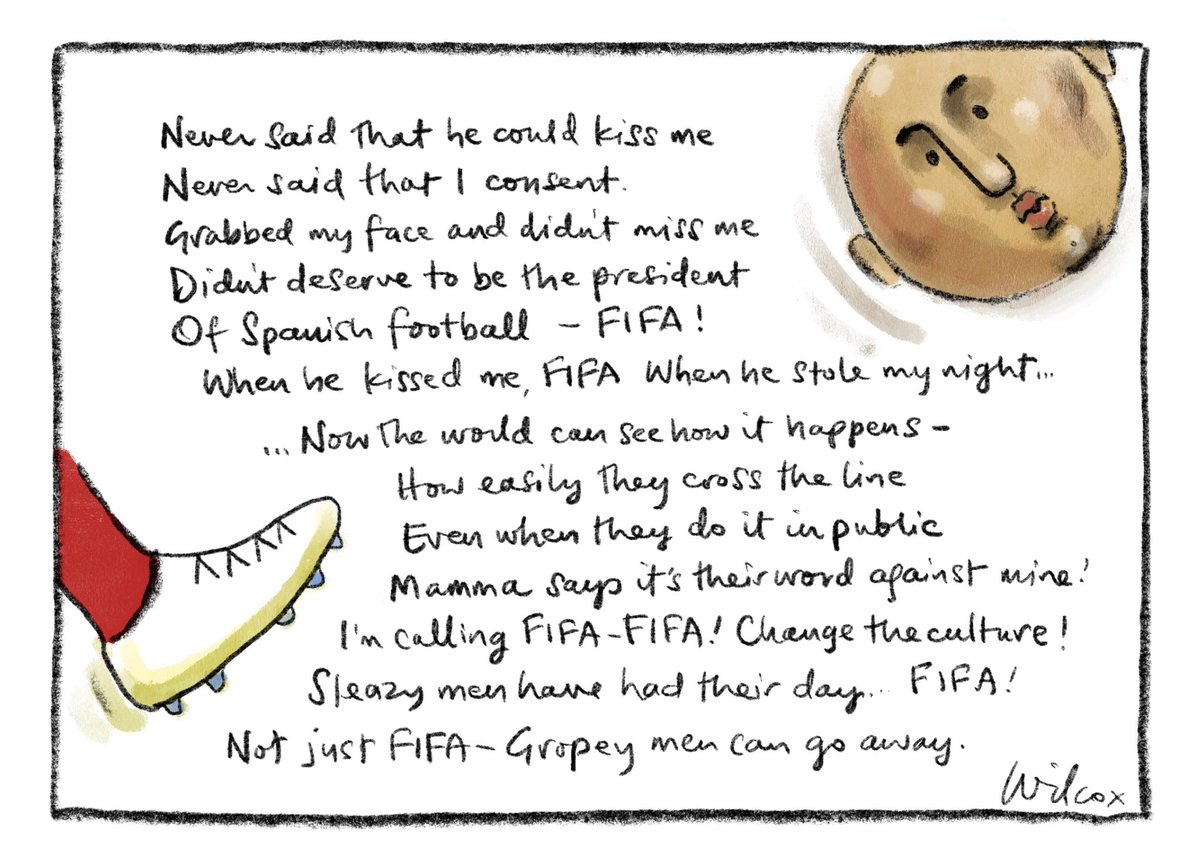 You give me FIFA. My @smh cartoon.