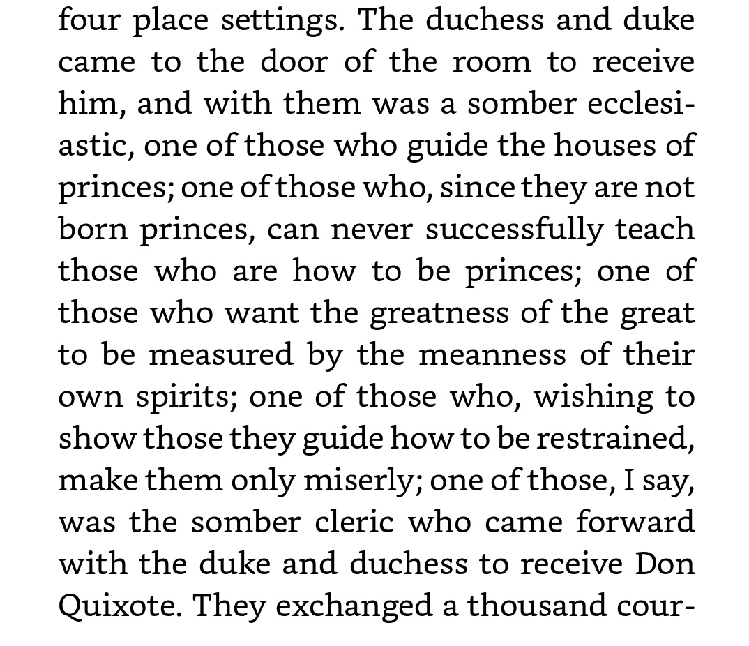 Back on with #ReadQuixote Part 2 Chapter 32 (yes I'm 18 behind, what of it) highlights inc. more beard action, an insult I intend to start using (garlic-stuffed scoundrel') & another 'u ok Hun?' moment for Cervantes re: clerics poisoning patrons against him