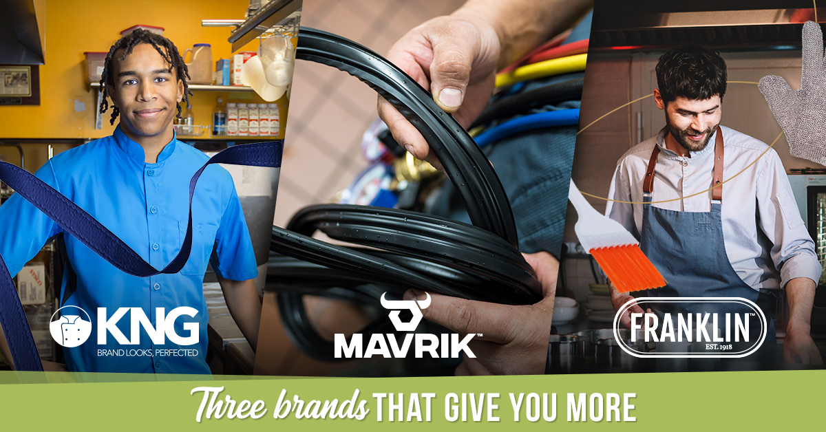 tundraFMP's tweet photo. Tired of products that cost more but offer less? It’s time to try the brands with the best value in the business. Franklin’s smallwares, KNG’s apparel &amp; Mavrik’s replacement parts are setting new standards in commercial kitchens. Check them out today at https://t.co/EVjDKw2Xg1. https://t.co/BCRtJVoXve