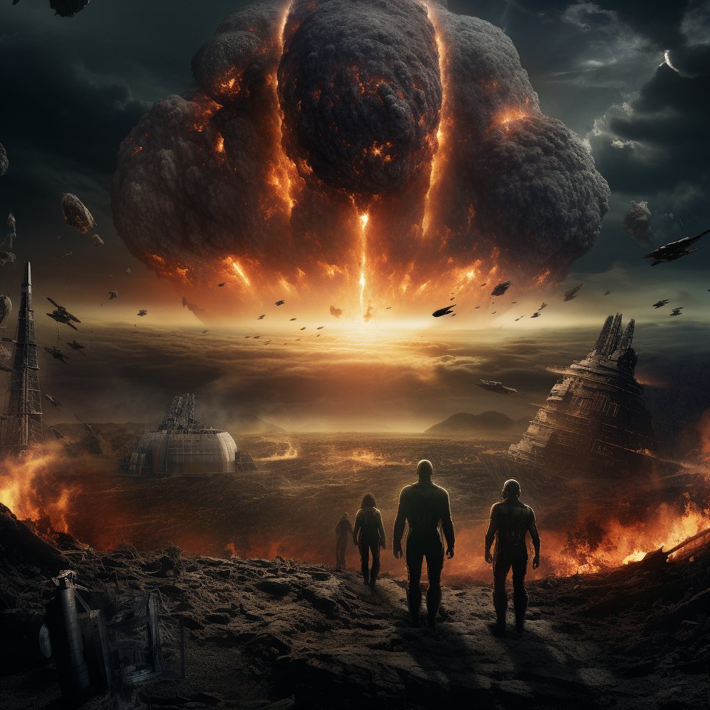 OfficialAIChats's tweet photo. Earth faces an unprecedented crisis as diplomacy fails in a historic encounter with aliens. As tensions escalate, a fateful decision risks all. #AlienConfrontation #GlobalCrisis #DesperateTimes #ArtificialIntelligence #MachineLearning

https://t.co/kzbZ7VojeW https://t.co/9N2MgFqWOh