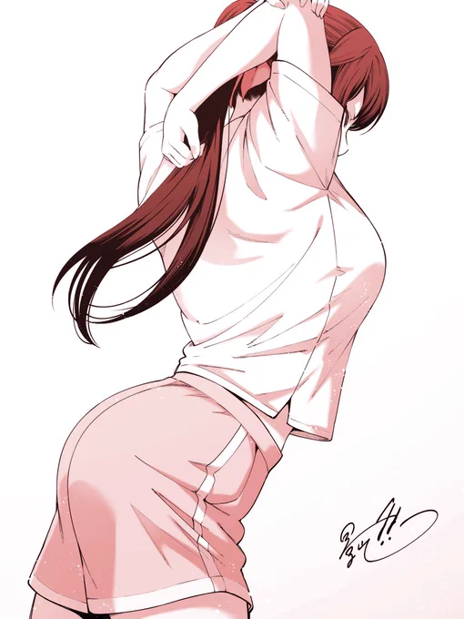 「ストレッチは念入りに」#もっと尻たいトウカちゃん⑩#バズゲーム 