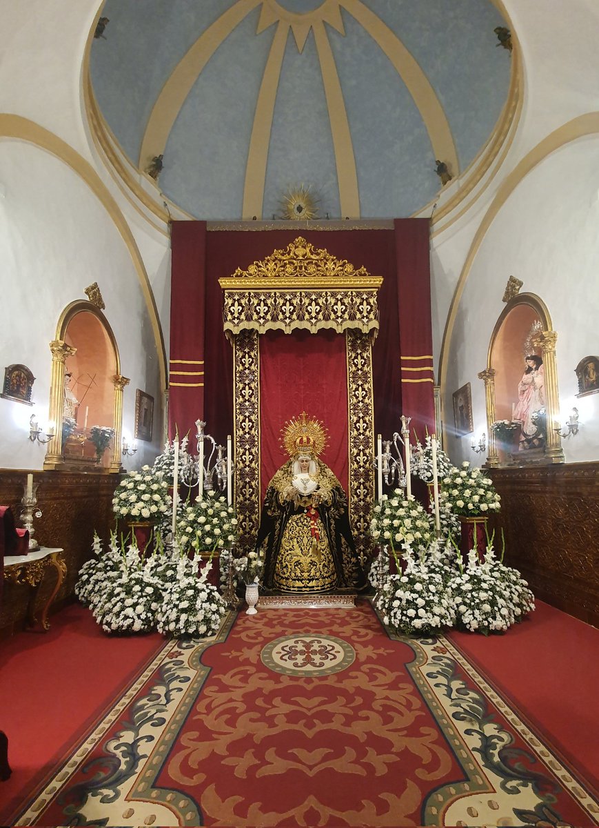 HdadSoledad84's tweet photo. "Primavera florecida 
en el jardín celestial
que Dios cuida con esmero"

¡Feliz 8 de septiembre, soleaeros!

¡VIVA LA VIRGEN DE LA SOLEDAD! https://t.co/VrgpWPOI8F