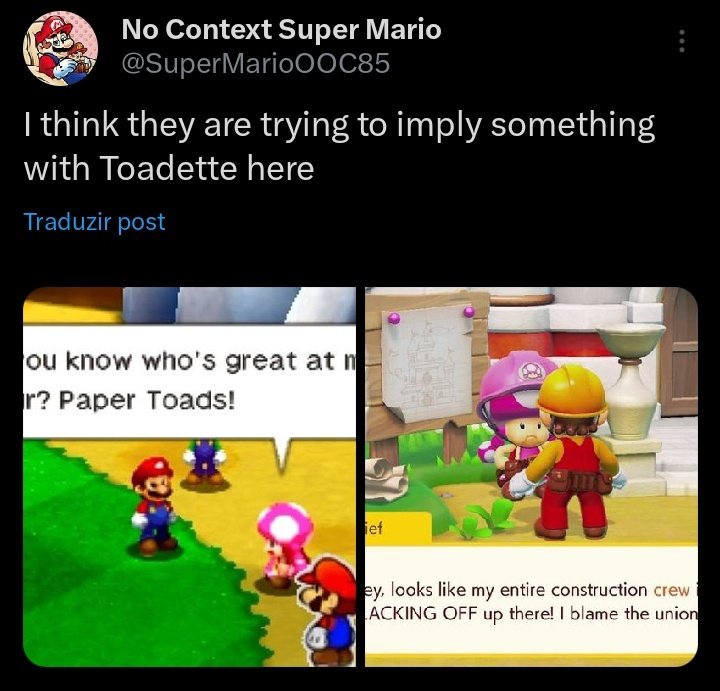 tomorti's tweet photo. @eternalflamebry There is so mush going on with toadette's lore https://t.co/0xXCslysLP