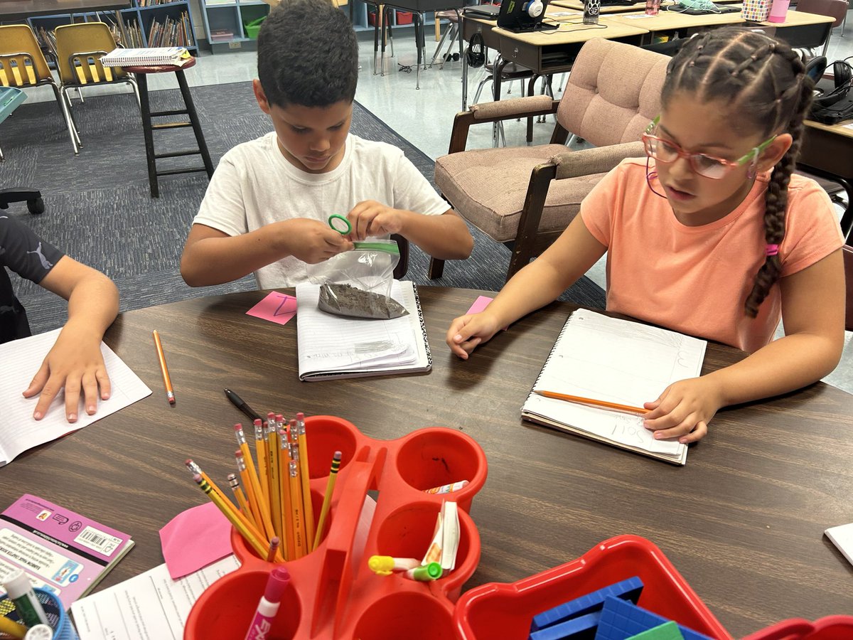 #vcsscientists SOBOL Stars investigating soil