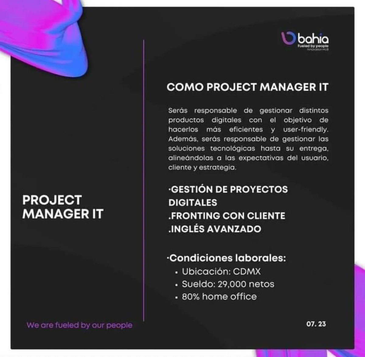 Vacantes Digitales (@vacantesdigital) on Twitter photo 