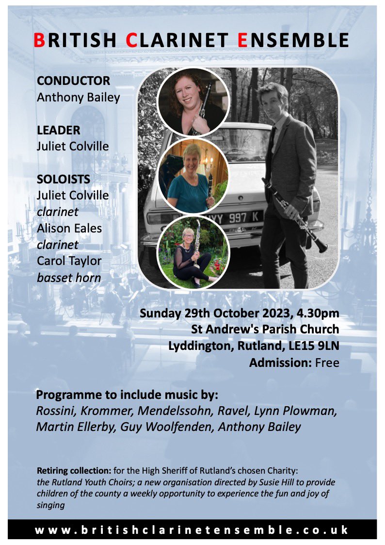 BCEClarinet's tweet photo. Our two next concerts https://t.co/ThIZaAE3uG https://t.co/JTN4xflrxa