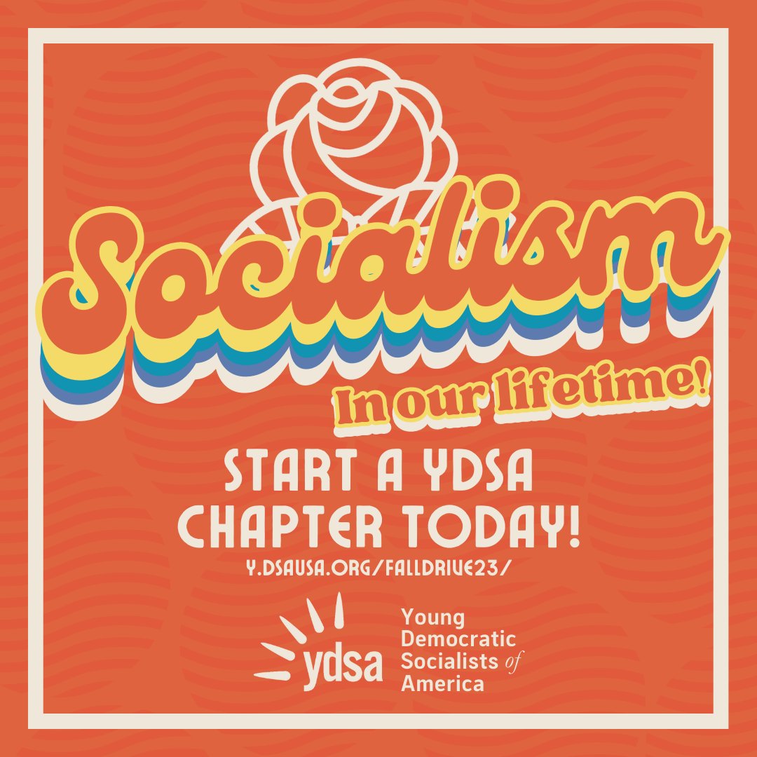 Chapters across the country are kicking off the new year. Bring the movement for socialism in our lifetime to your campus today: y.dsausa.org/falldrive23/