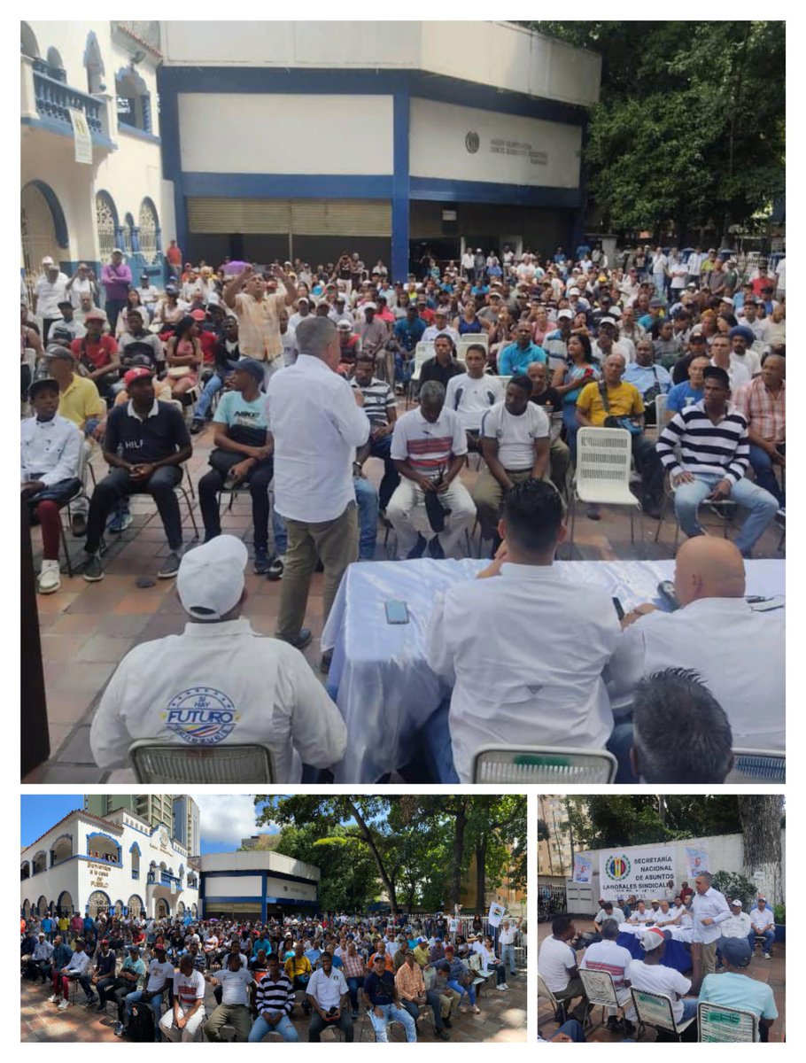 #07Sep| Hoy se realizó extraordinario Acto en el CES Caracas, 'Casa Carlos Andrés Pérez' con los trabajadores y Dirigentes del sector sindical de Acción Democrática, todos exigiendo #EleccionesInternasAD, #LasbasesDeciden.
Desde #ADMonagas, solicitamos se cumpla con el #Art182.