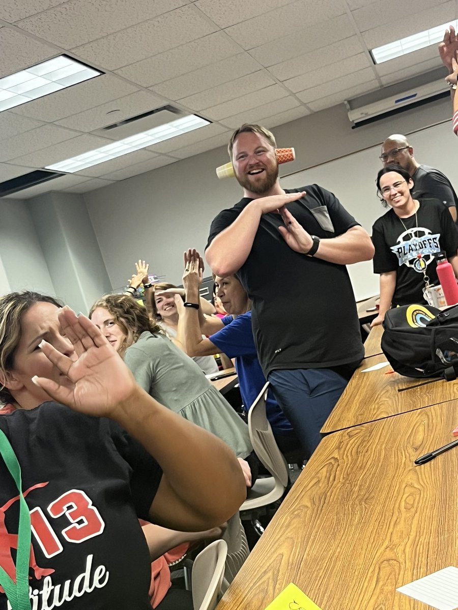 First Survivor Challenge for <a href="/WestMemorialEL/">West Memorial Elementary</a> staff!