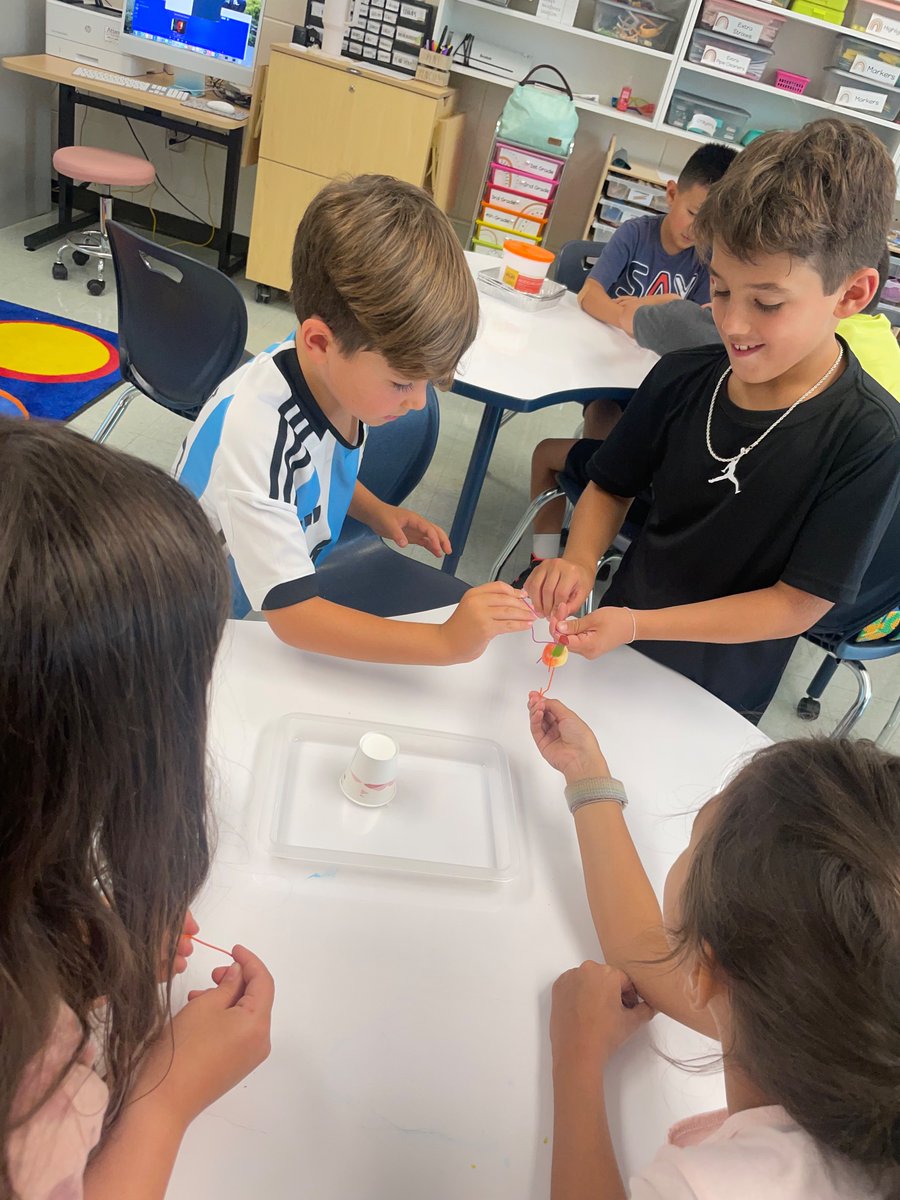 FESsteamlab's tweet photo. Such a fun day in STEAM reviewing teamwork skills. We are so excited for another year in the Lab! https://t.co/HqqsvSVBow