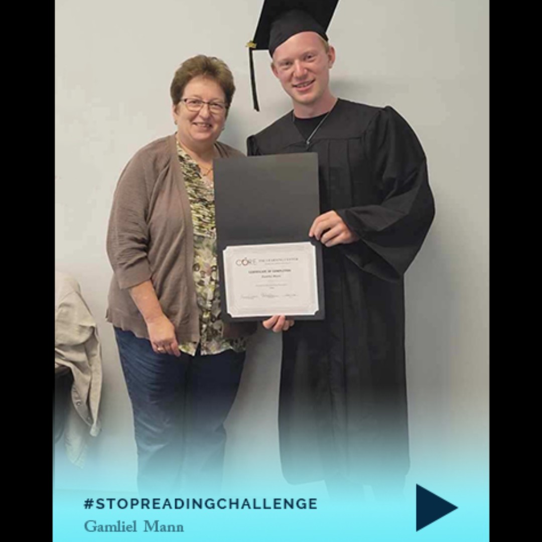 Help adult learners like Gamliel!  Visit: stopreadingchallenge.org