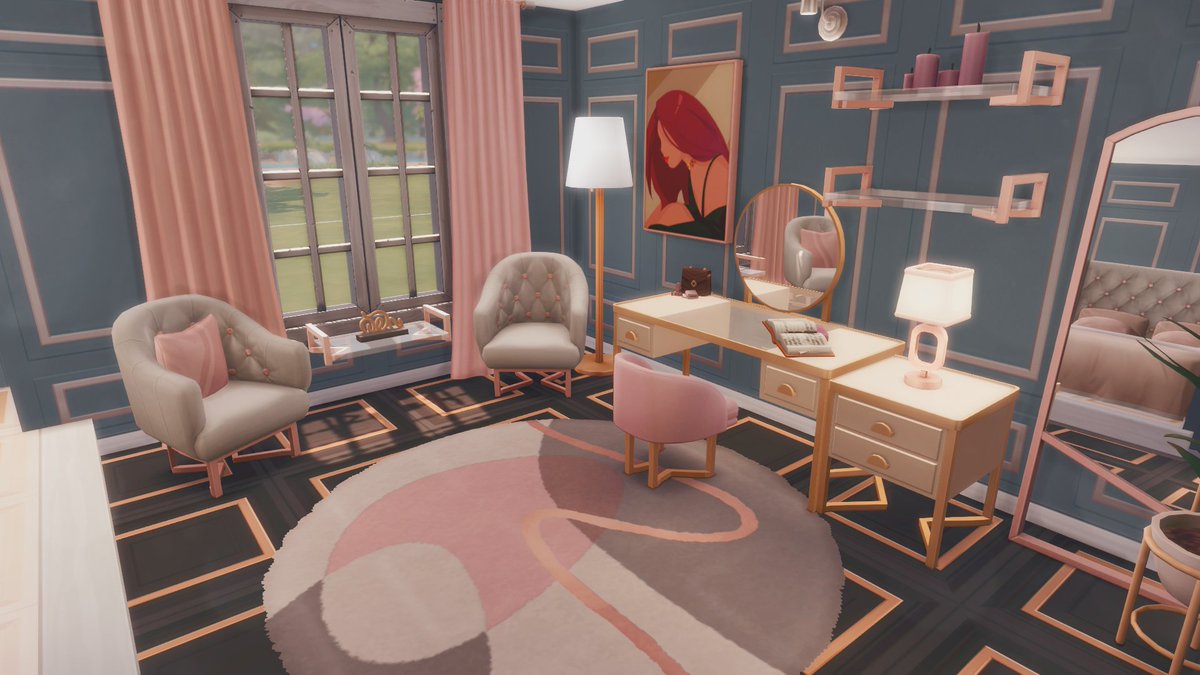 KaliCues's tweet photo. Obsessed!🥰@xureilaYT #ModernLuxeKit #Sims4 https://t.co/o4mULK7Bq1