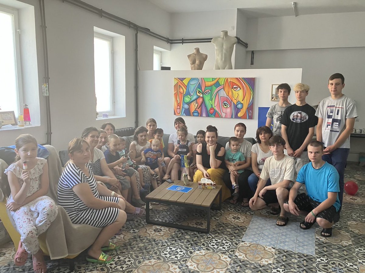 The KZK Center 💙💛 in Piaseczno is currently hosting almost 30 women and children ♥️🙌 we did it 💪🙌