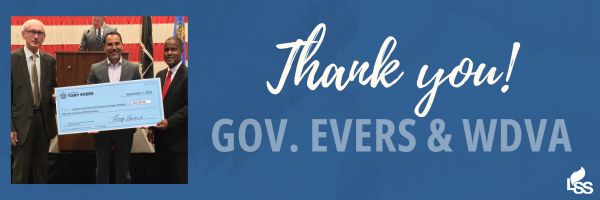 Thank you, Gov. Evers and James Bond of the Wisconsin Department of Veterans Affairs for awarding @LSSWis with the $50,000 Veterans Mental Health Community-Based Organization Grant to expand #mentalhealth services for #veterans.
#NationalRecoveryMonth #InspiringRecovery