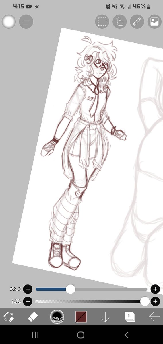 johnny_c0_X's tweet photo. 👉👈 JAJAJJA help #missasinfoniafanart #Missa #dibujodigital #proceso https://t.co/870yQsTPlA