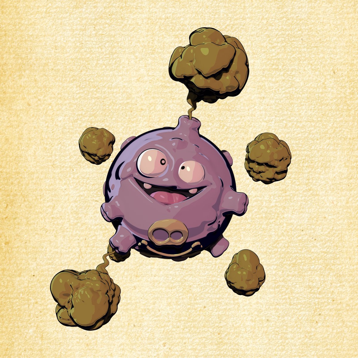 upd4te_'s tweet photo. Superbe illustration dans le style qui a bercé mon enfance j'ai pas pu m'empêcher de la sculpt en 3D !
#Pokemon x @midamkidpaddle https://t.co/3zW0QSodo6