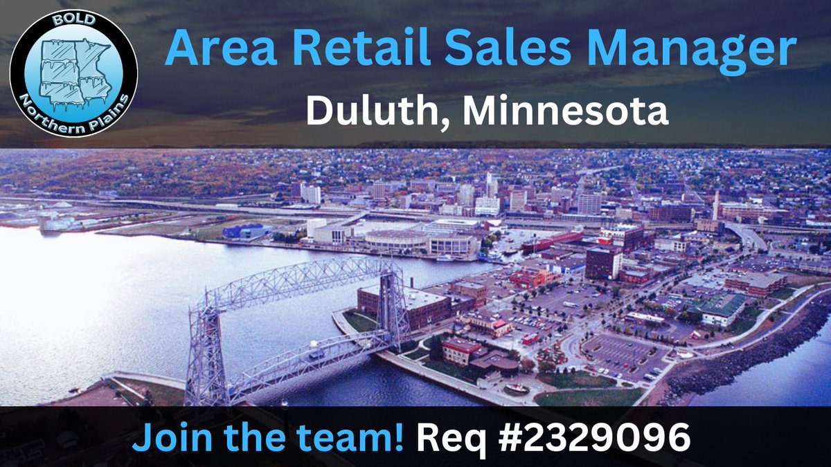 Are you a great coach? Are you looking for the next step in your career? We’re looking for top talent to lead our team, growth initiatives &amp; partnerships in Northern Minnesota. For more details, reach out to <a href="/KrisLogueNP/">Kris Logue</a>!

#BOLDNorthernPlains #GoWest #LifeAtATT #BOLDCareers
