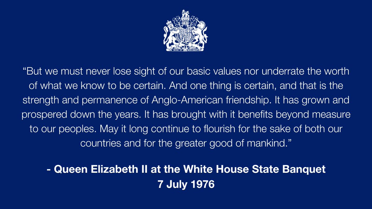 A year has passed since the world mourned the loss of Her Late Majesty Queen Elizabeth II. She had such affection for the USA and the Special Relationship between our two countries.