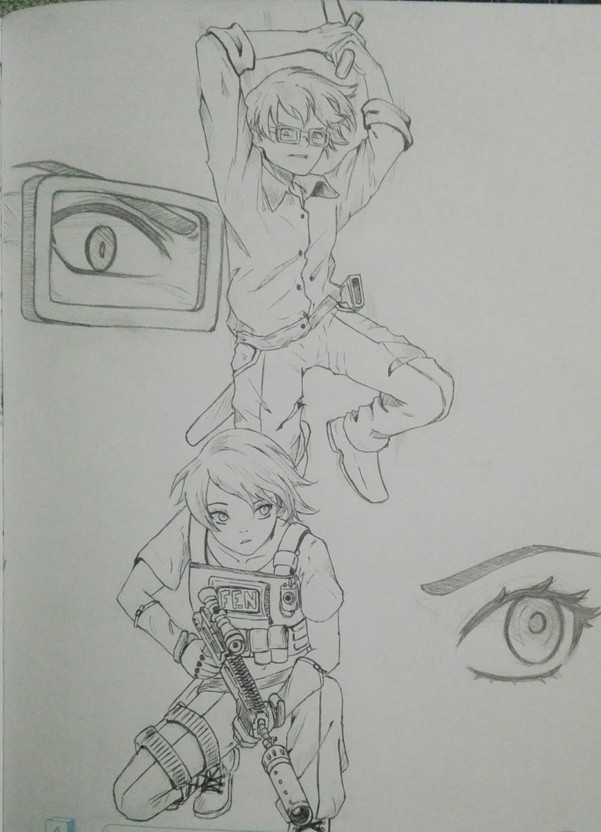 Kyp_jin's tweet photo. Terminadoooo =0w0= que les parece?? debería pintarlo?? TwT no quiero malograrlo... creo que lo dejaré así :3
#dibujo #Tradicional #ilustration #ArtistOnTwitter #originalcharacter #drawing #art #sword #espadachin #battle #dibujoterminado #arte https://t.co/8gJQN6FrB6