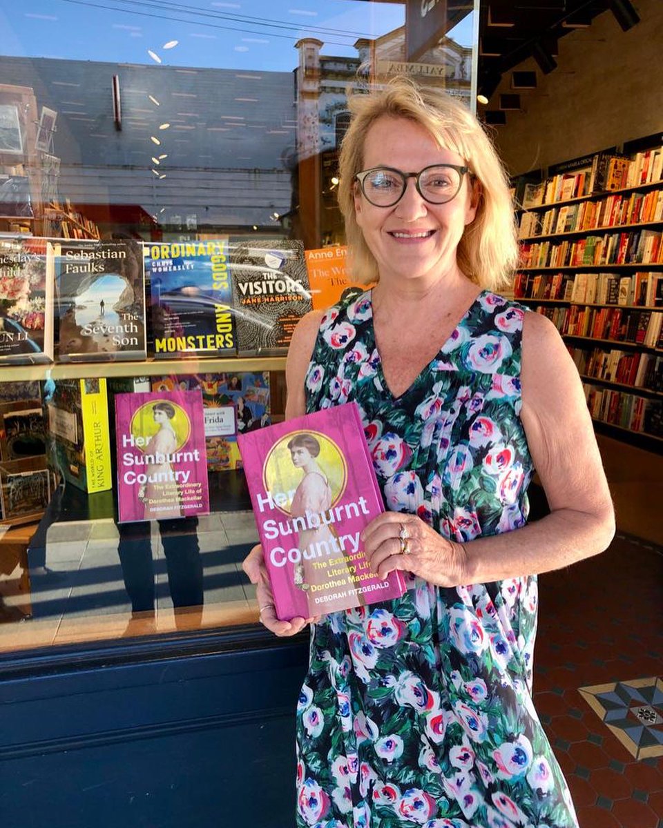 Deborah came past the shop today and signed a few copies of ‘Her Sunburnt Country’ published by @simonschusterau
You can get yours in-store today.
#booksigning #authorsigning #australianpoet #australianpoets #australianpoetry