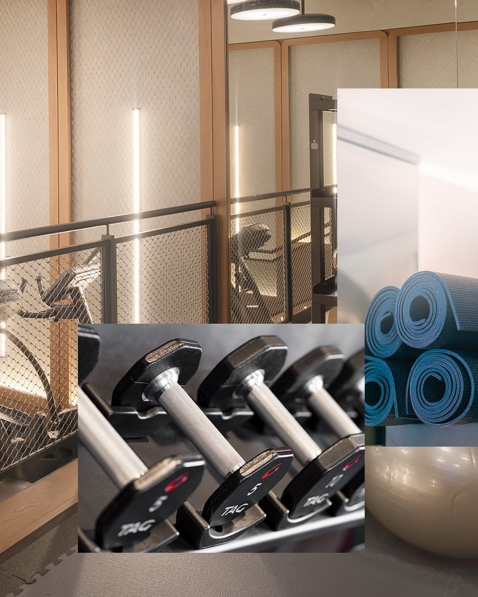 Get after it 💪 when you stay at DoubleTree Fresno #stayfit #workoutwithhilton