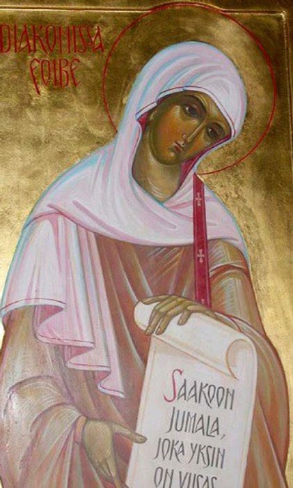 NickSchiavone's tweet photo. @EdwardPentin @cnalive @Bishopoftyler On Sept. 3rd, we celebrated the Feast Day of St. Phoebe, described by the Apostle Paul in the Letter to the Romans as "deacon of the church at Cenchreae."

Right on cue, the #Bamboozling @BishopOfTyler issues another proclamation discouraging good woman and encouraging bad men. https://t.co/IOyJDrnjit