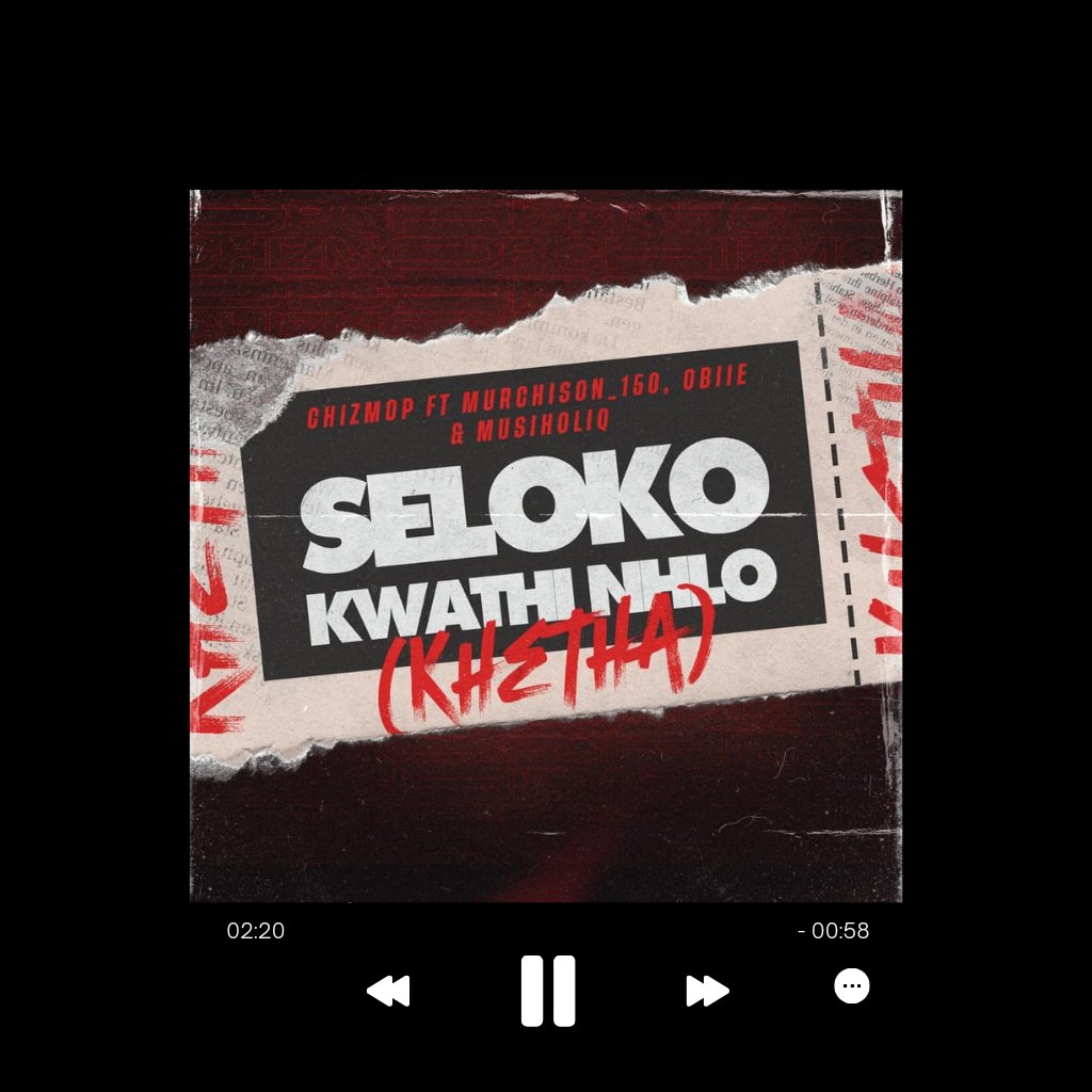 Qiniso_Chizmop's tweet photo. My current #1 Song 
#amapiano https://t.co/PHd0hRKYow