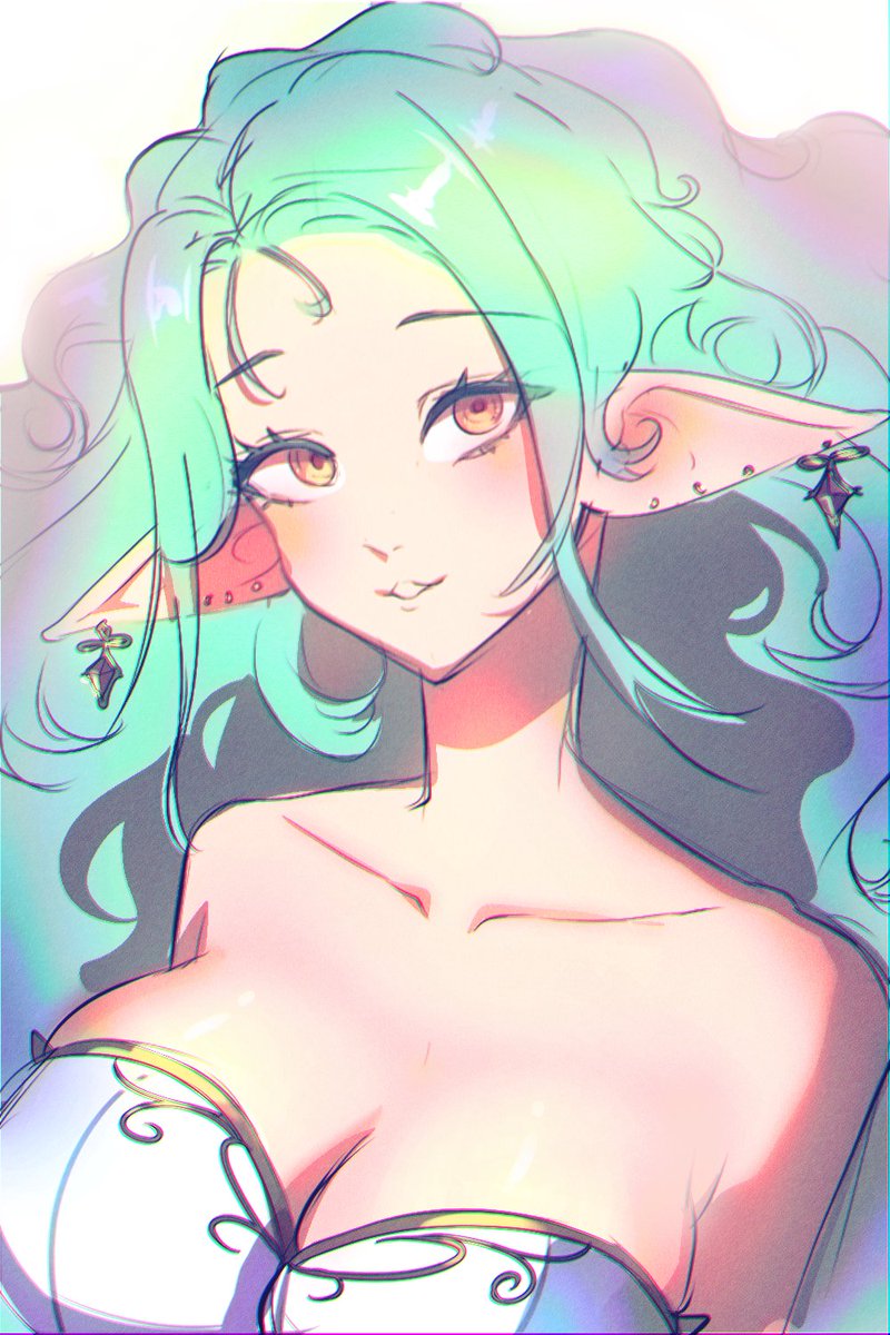 ArtNiru's tweet photo. un-slimes your slime girl #niruart https://t.co/1obsnZ7e12