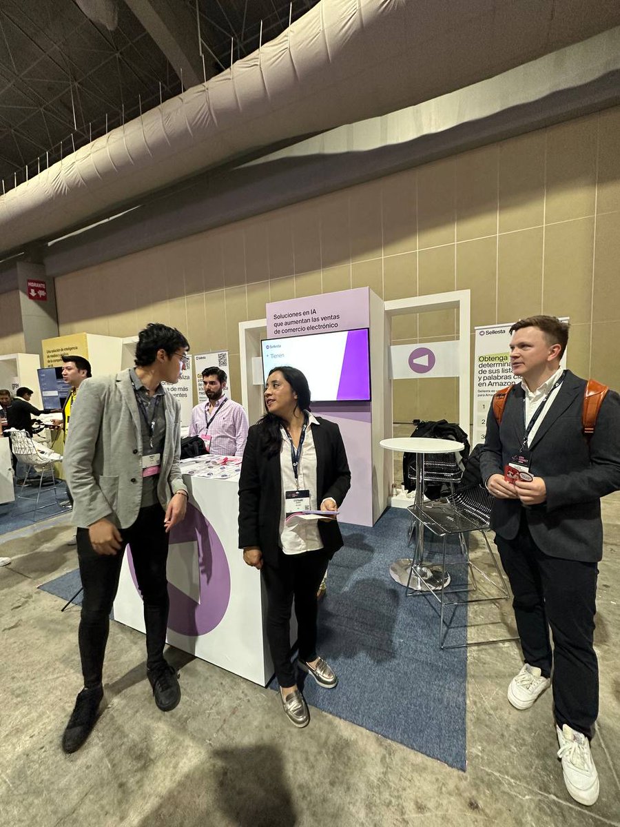 SellestaCom_Es's tweet image. 💥 ¡Qué experiencia vivimos ayer en la Expo VTEX Connect LATAM! 
¿Estuvo en la Expo VTEX Connect? Comparta sus ideas y fotos en los comentarios 📸
¡Nos vemos pronto!

#vtex #vtexconnect #mexico #CDMX #LATAM #AI #ecom