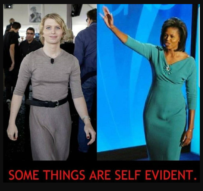 StrokerAce90's tweet image. Weiner tuckers 
#MichelleObama 
#MichelleObamaIsAMan 
#Mooch