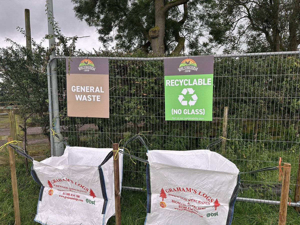 Recycling at this years show was part of our larger sustainability plan. #savetheplanet