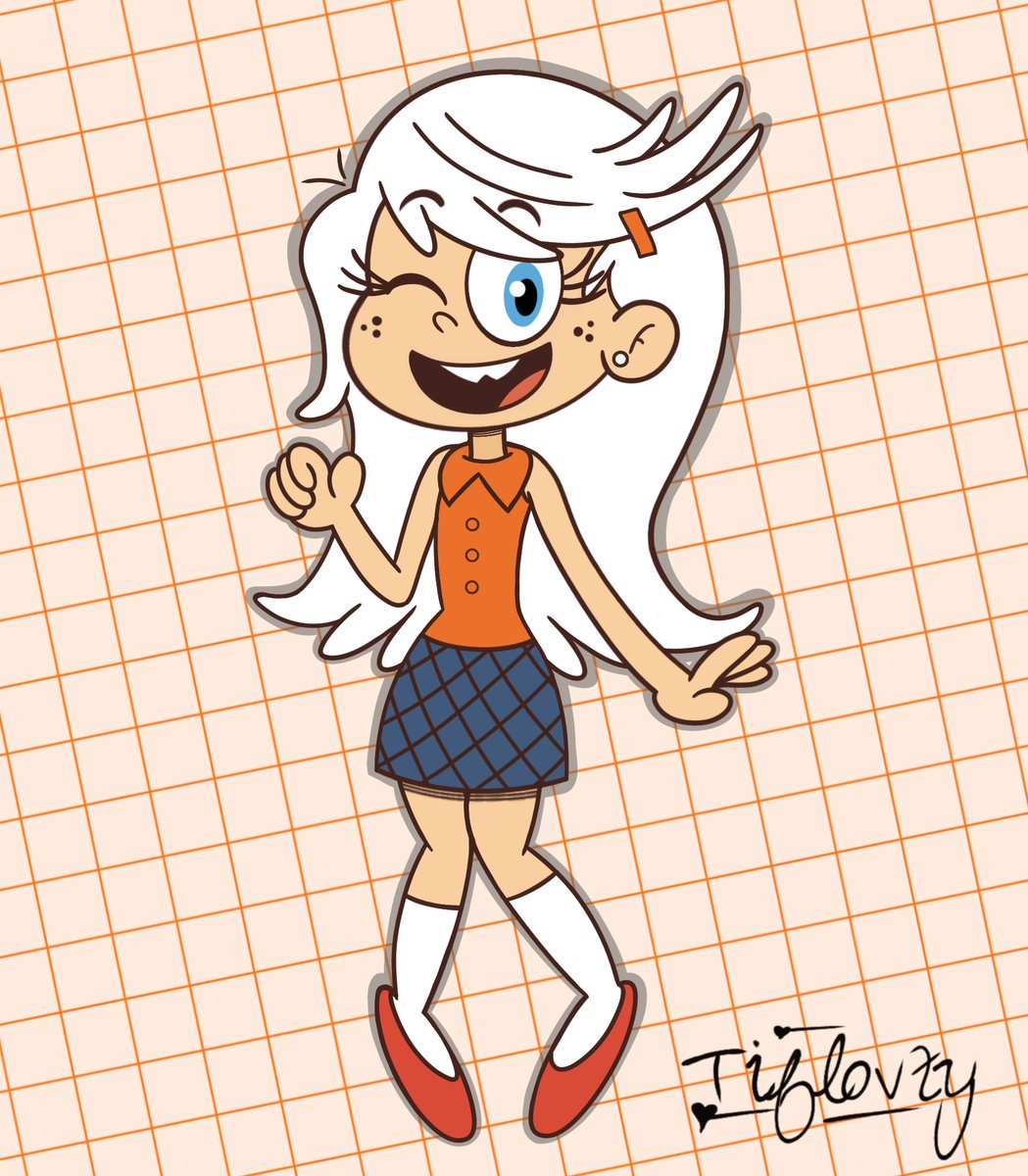 ——LINKA L. 🧡🧡🧡🧡 #theloudhouse #loudhouse #TLH #nickelodeon #LinkaLoud #LincolnLoud #fanart #theloudhouseFanart #ArtistOnTwitter