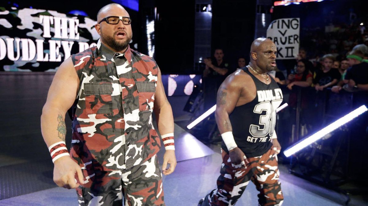 The Dudley Boyz’s Bubba/Bully Ray & D-Von Dudley have recently signed legends contracts with WWE. 

(Sports Illustrated)